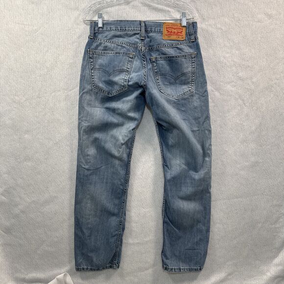 VTG Levis 559 Jeans Mens Size 30x30 Straight Leg Light Wash Red Tag - Picture 2 of 9